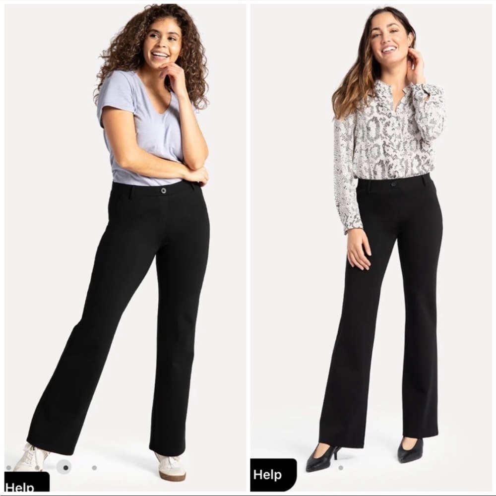 Betabrand Contrast Panel Pant